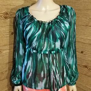AGB Sheer Blouse
